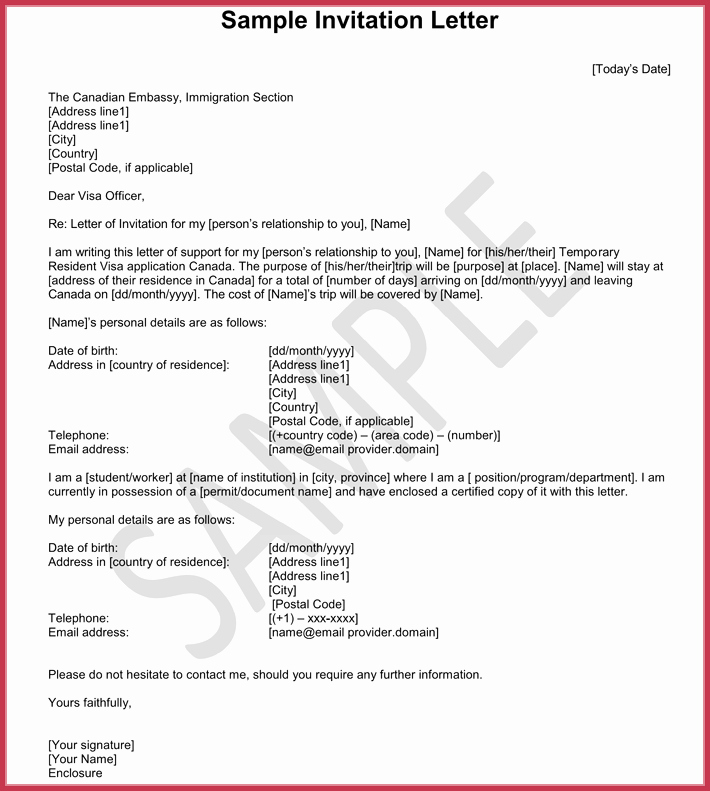 Immigration Support Letter Sample Lovely Immigration Reference Letters 7 Samples formats and