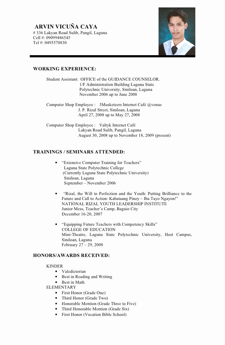 Incomplete Degree Resume Elegant Resume Schools
