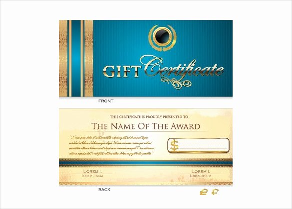 Indesign Gift Certificate Template Lovely 27 Holiday Gift Certificate Template Pdf Psd Word Ai