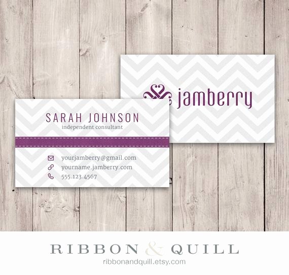 Jamberry Gift Certificate Template Elegant Jamberry Nails Business Card Chevron Custom Pdf by