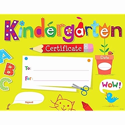 Kindergarten Certificate Free Printable Lovely Kindergarten Graduation Certificates Amazon