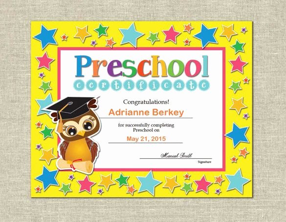 Kindergarten Certificate Free Printable Luxury 17 Best Ideas About Free Certificate Templates On