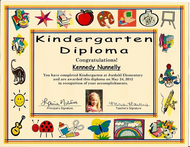 Kindergarten Certificate Free Printable New 18 Best Images About Graduation Certificates On Pinterest