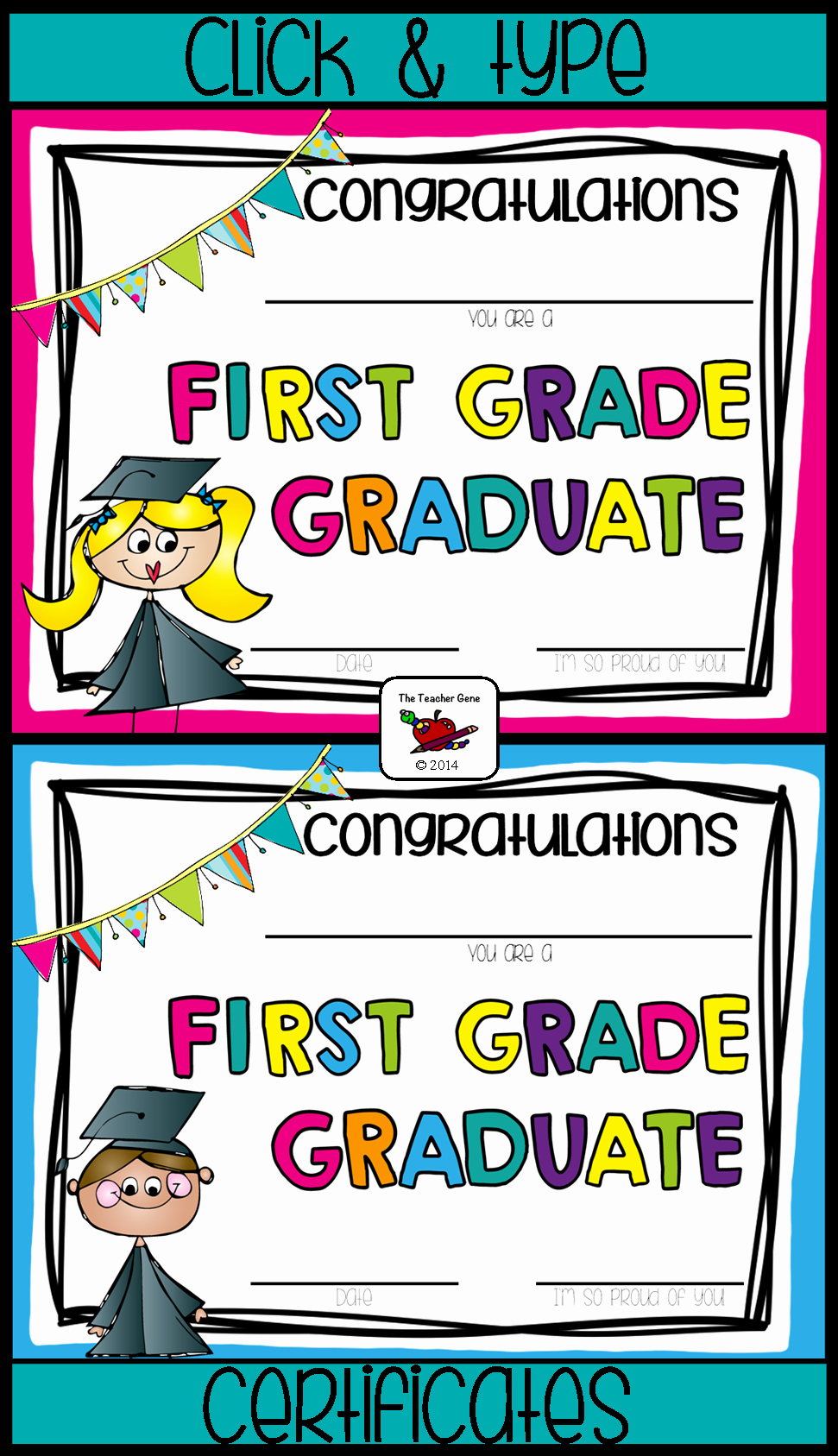 Kindergarten Certificates Of Completion Elegant First Grade Graduation Certificates &amp; First Grade