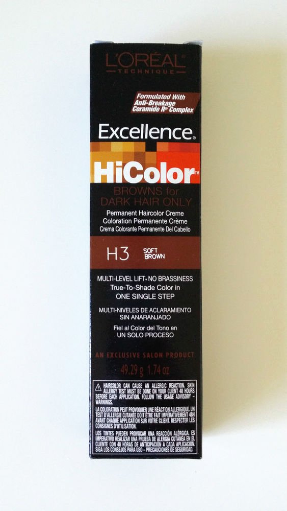 L-oreal Excellence Hicolor Chart Elegant L oreal Excellence Hicolor Browns for Dark Hair Ly H3