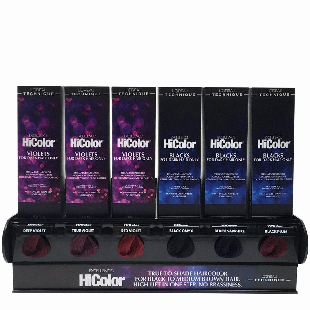L-oreal Excellence Hicolor Chart Luxury L oreal Excellence Hicolor Permanent Hair Color L’oreal