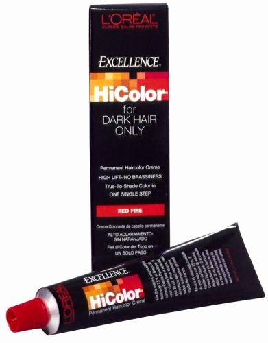 L-oreal Excellence Hicolor Chart New L oreal Excellence Hicolor Red F...