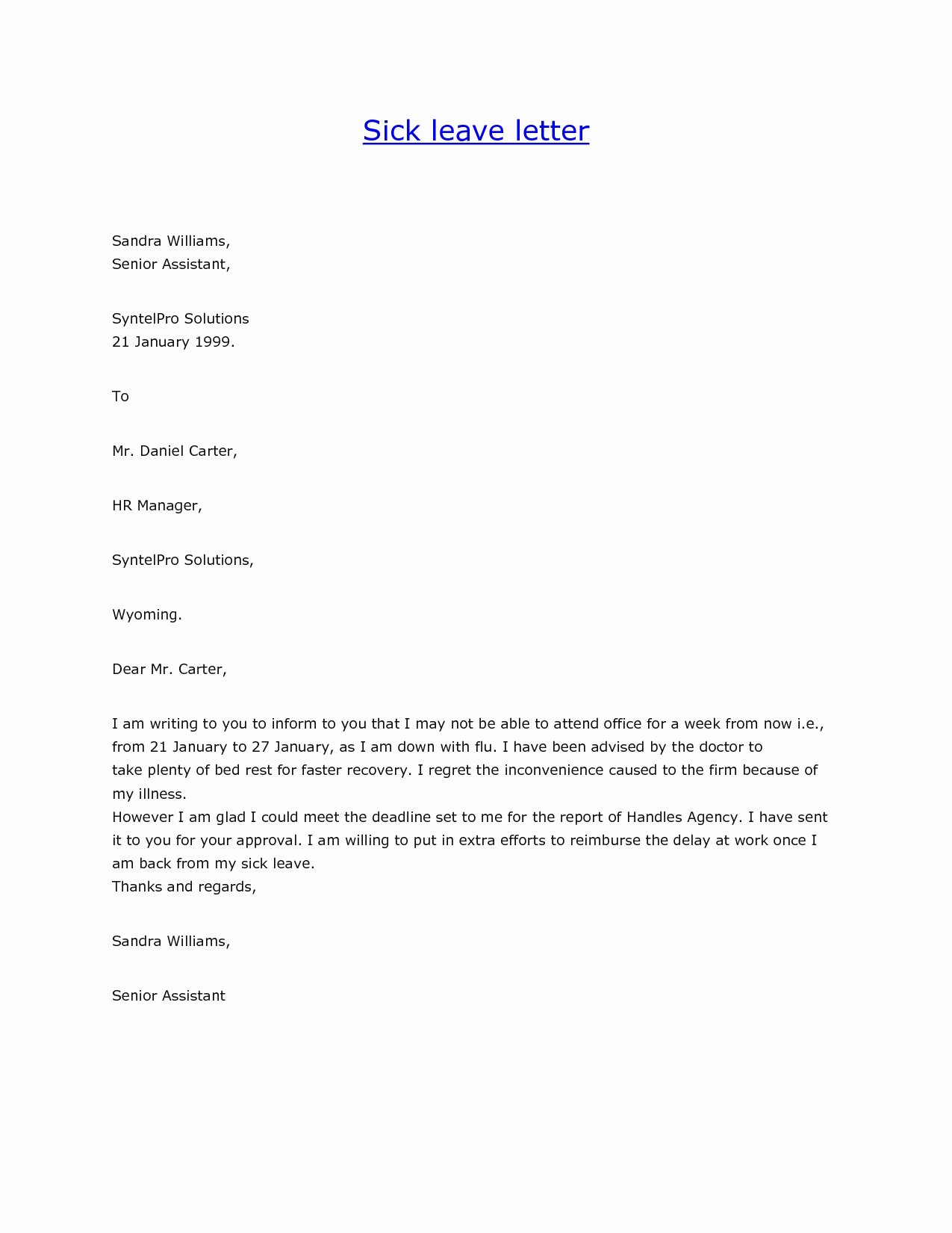 Leave Of Absence Letter for Personal Reasons New Valid Extended Leave Absence Letter Example