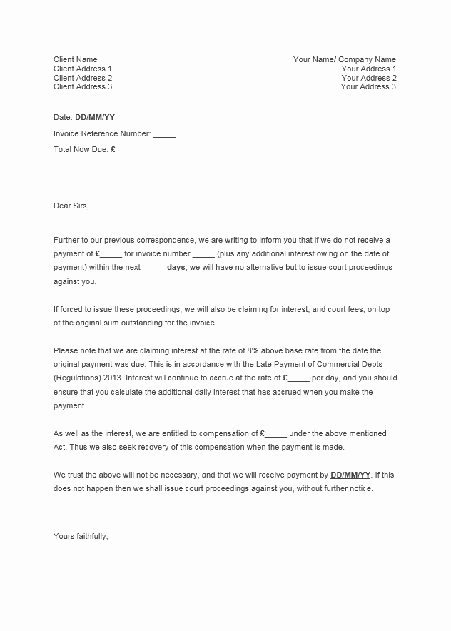 Letter Explaining Late Payment Inspirational Invoice Late Fee Wording