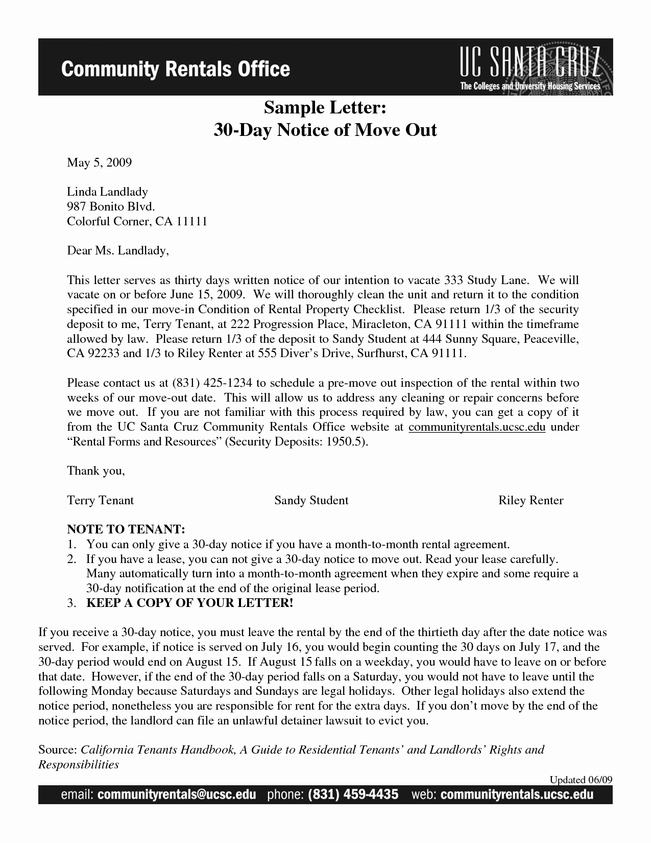 Letters Of Moving Out Notice Best Of Best S Of 30 Day Notice to Landlord Sample Letter