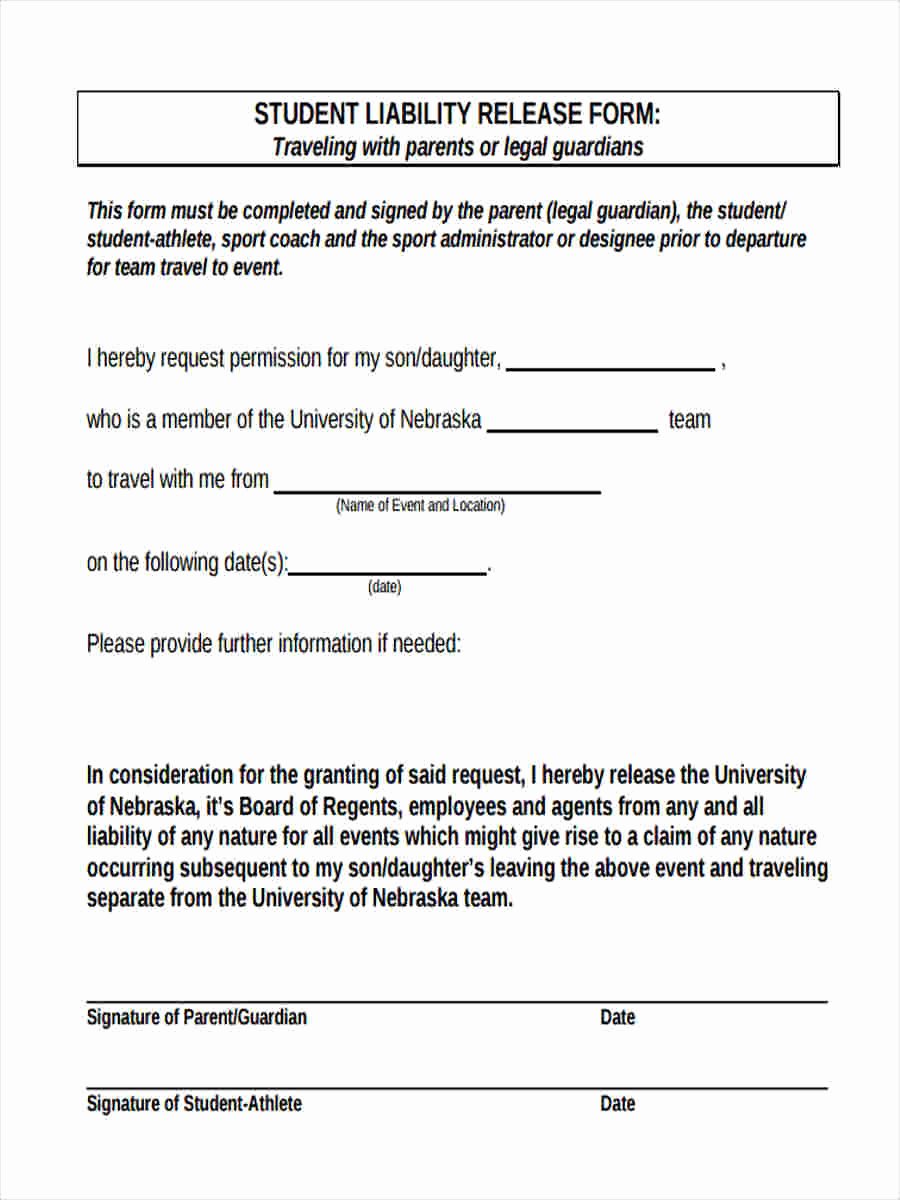 Liability Release forms Beautiful Free 24 Liability forms