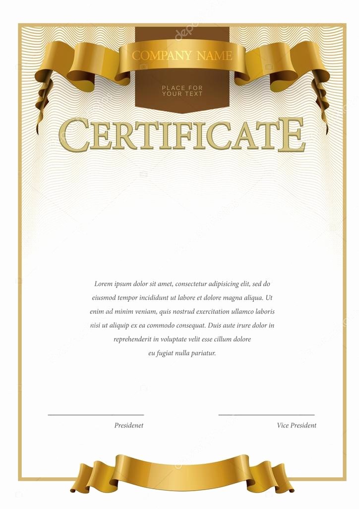 License to Preach Certificate Template New Modern Certificate and Diplomas Template — Stock Vector