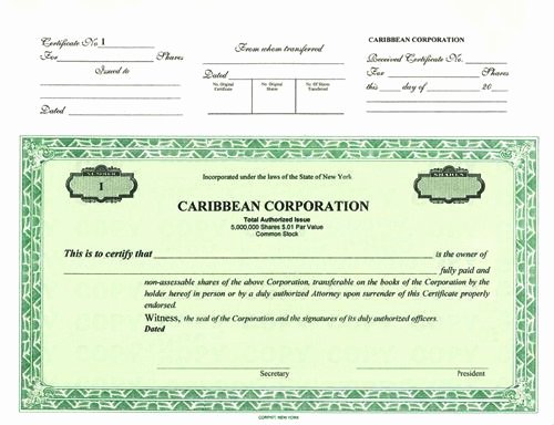 Llc Share Certificate Template New Stock Certificates Llc Certificates Certificates