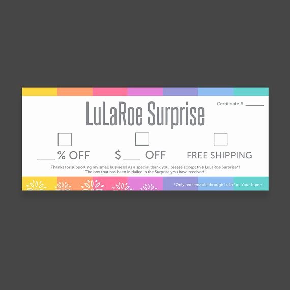 Lularoe Gift Certificate Template Lovely 1000 Images About Lularoe On Pinterest