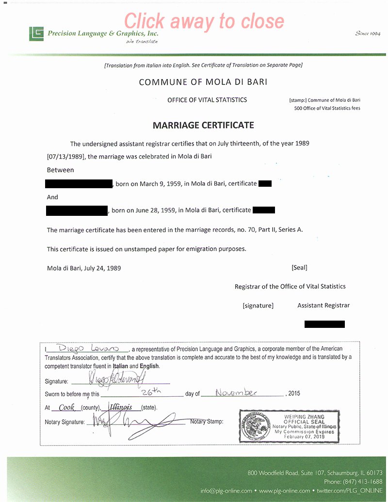 Marriage Certificate Translation Template Beautiful Marriage and Divorce Certificate Translation Services