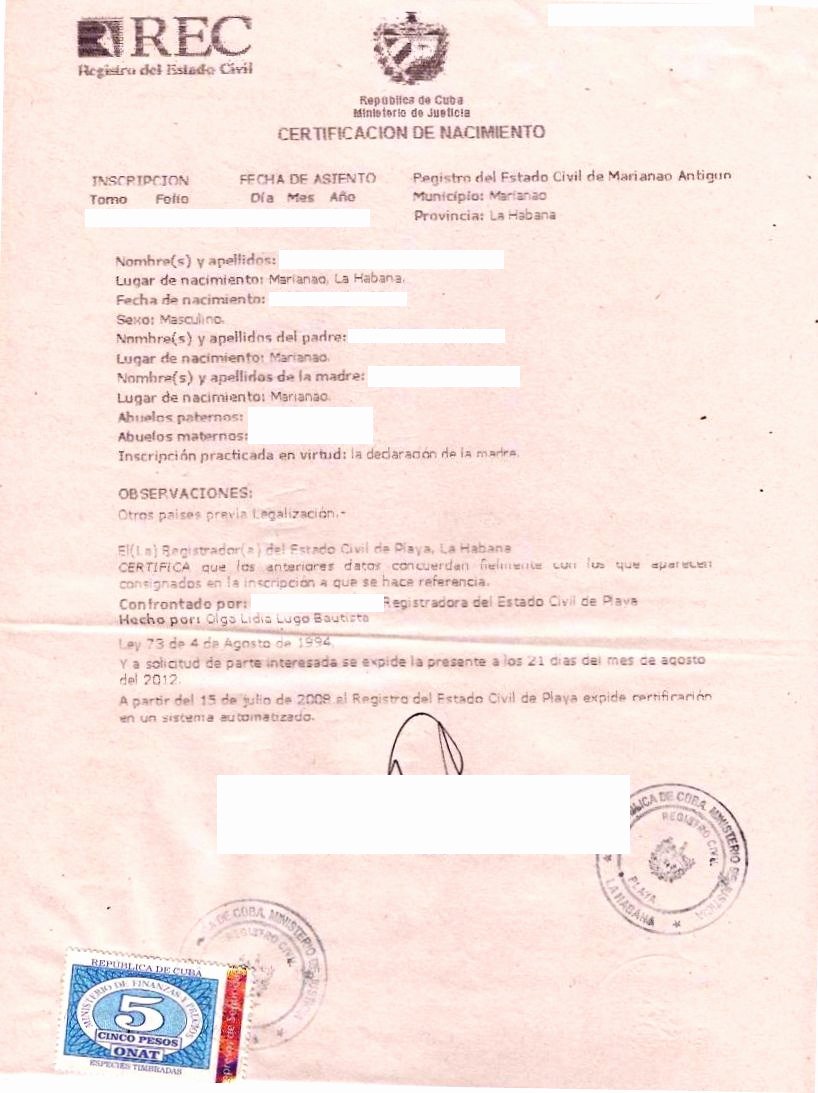 Marriage Certificate Translation Template New 25 Of Cuban Divorce Certificate Translation
