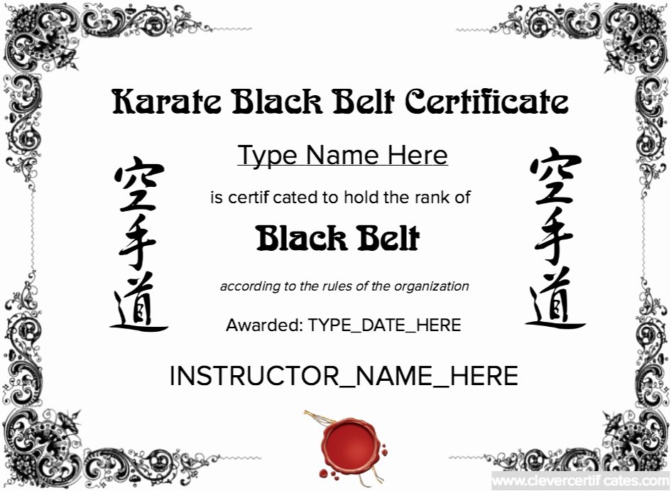 Martial Arts Certificate Creator Program Best Of 15 Luxury Martial Arts Certificate Templates Maotme Life
