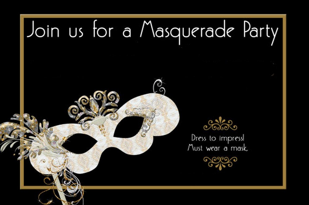 Masquerade Invitations Templates Free Inspirational How to Design Masquerade Party Invitations