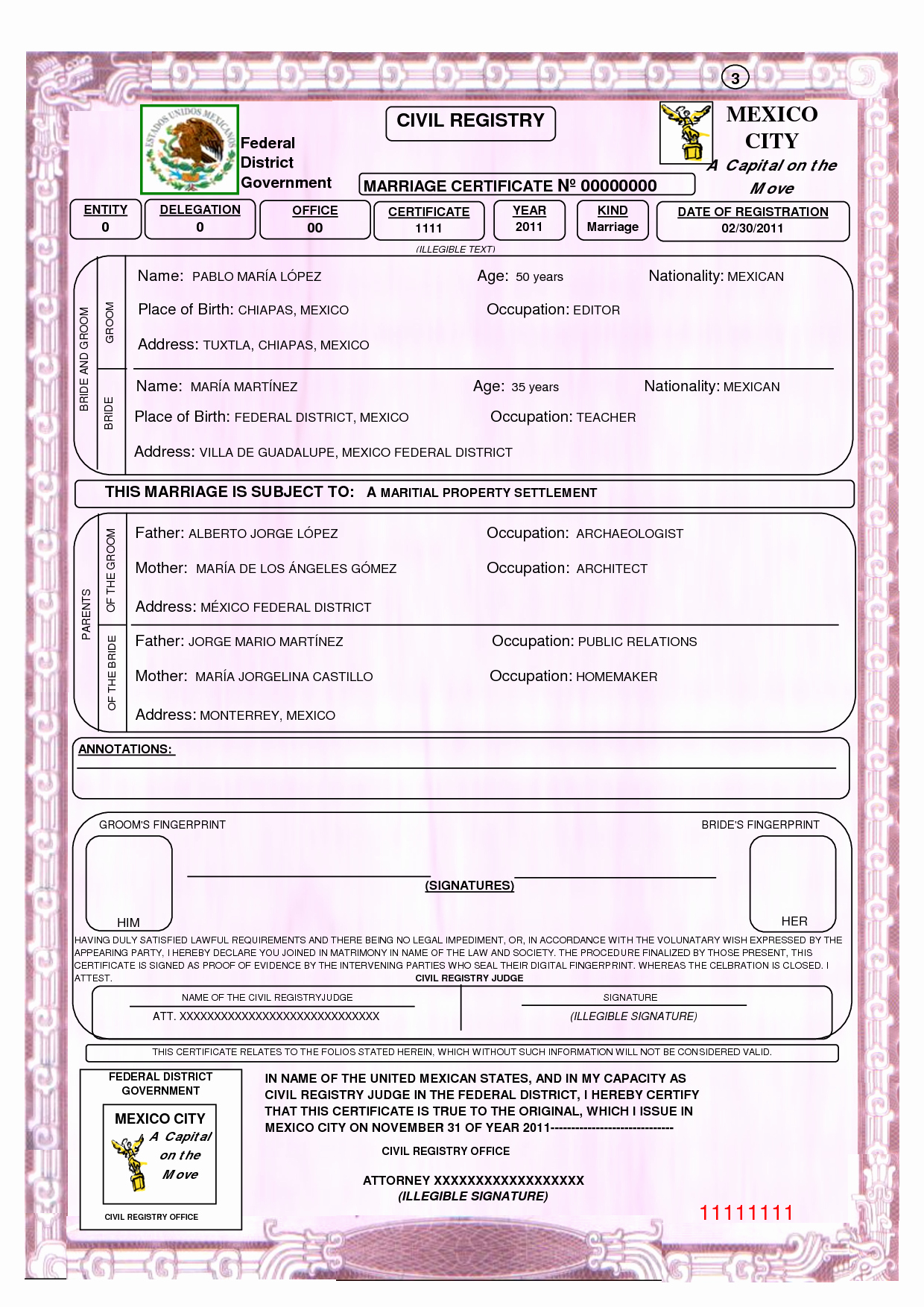 post mexican birth certificate translation template