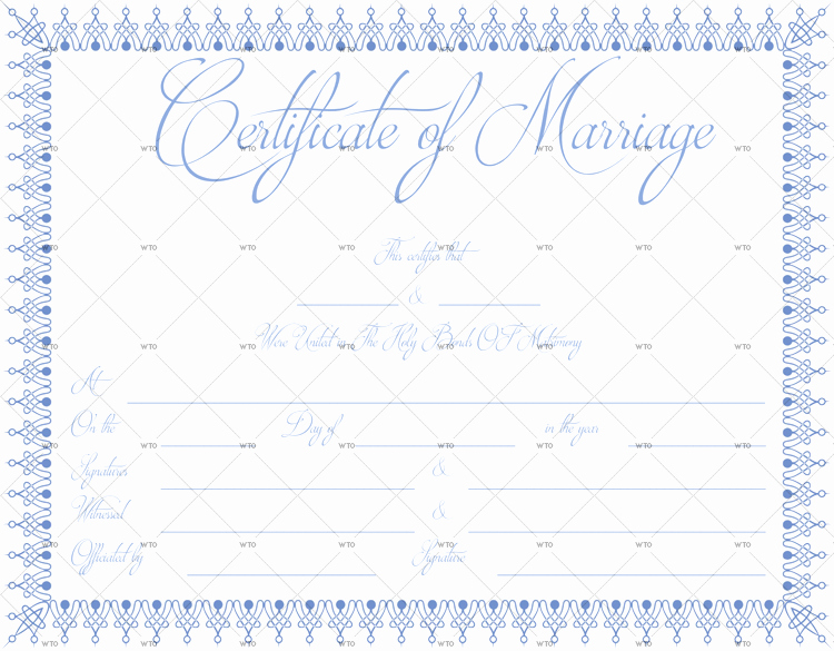 Microsoft Office Marriage Certificate Template Elegant 60 Marriage Certificate Templates for Microsoft Word