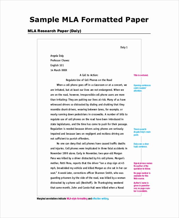 Mla format Outline Elegant Sample Mla Outline 6 Documents In Pdf Word
