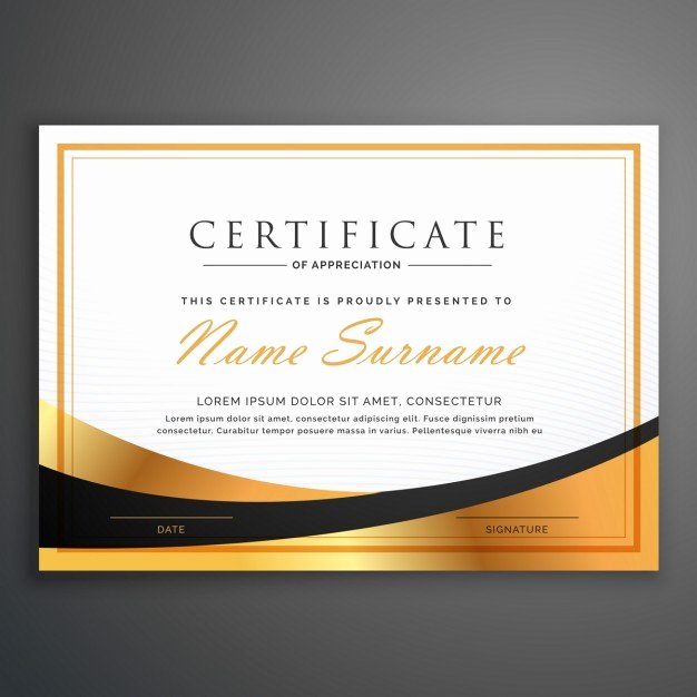 Modern Certificate Design Psd Lovely Certificate Vectors S and Psd Files