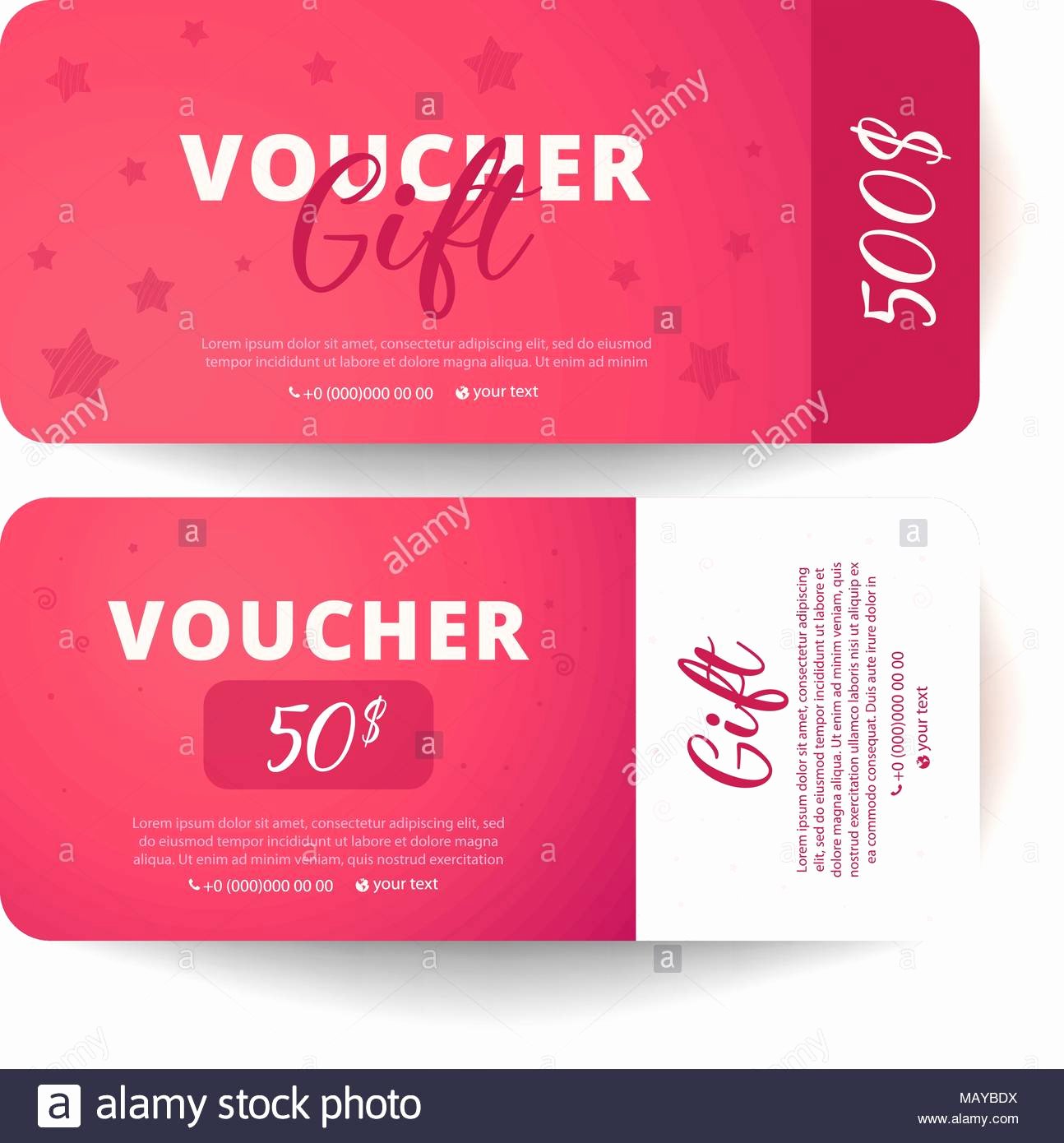 Mother&amp;#039;s Day Gift Certificate Template Lovely Gift Certificate Coupon Template with Mother Day Text On