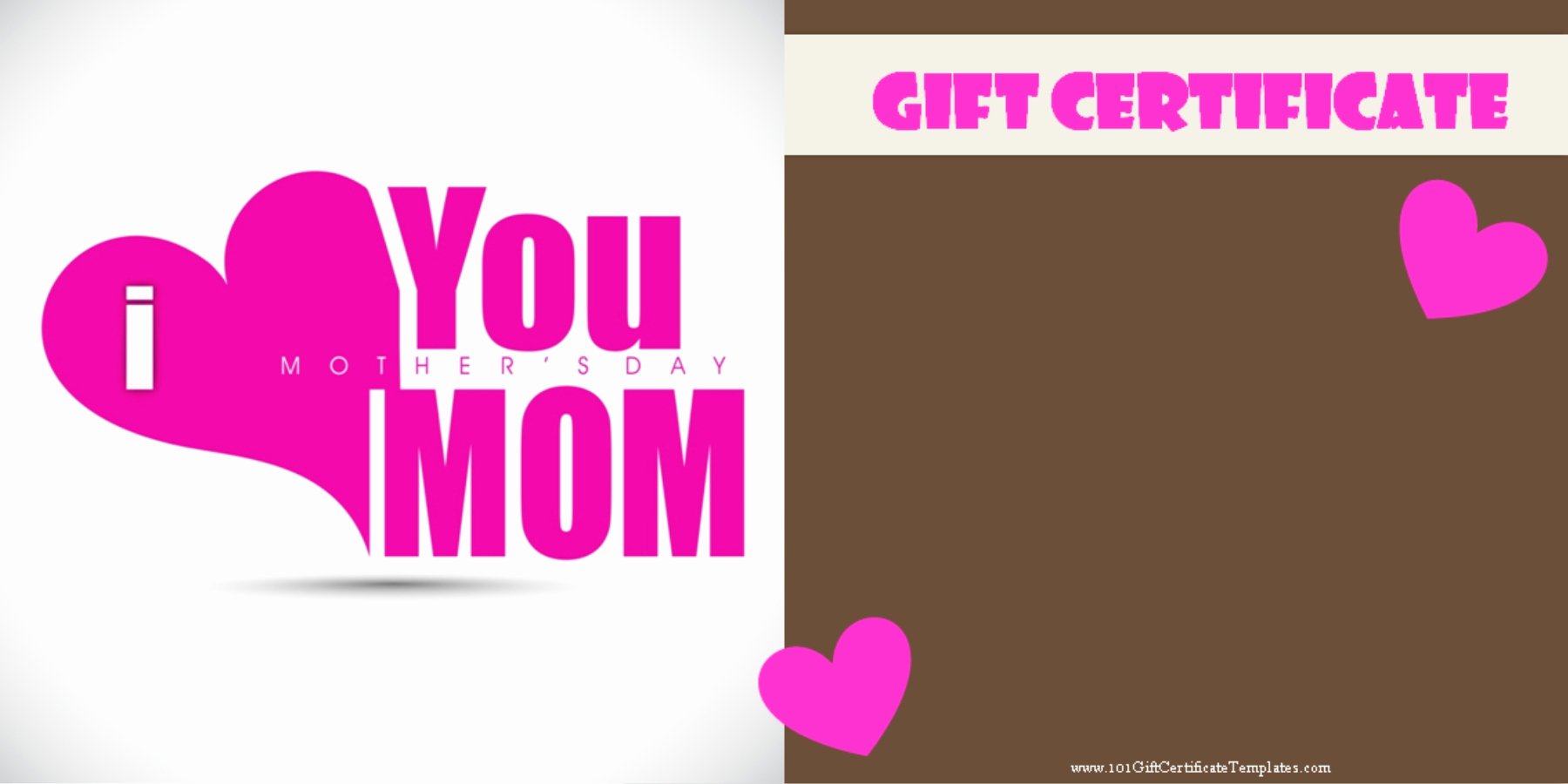 Mothers Day Certificate Template Best Of Free Mothers Day T Certificate Clipart Card Png and