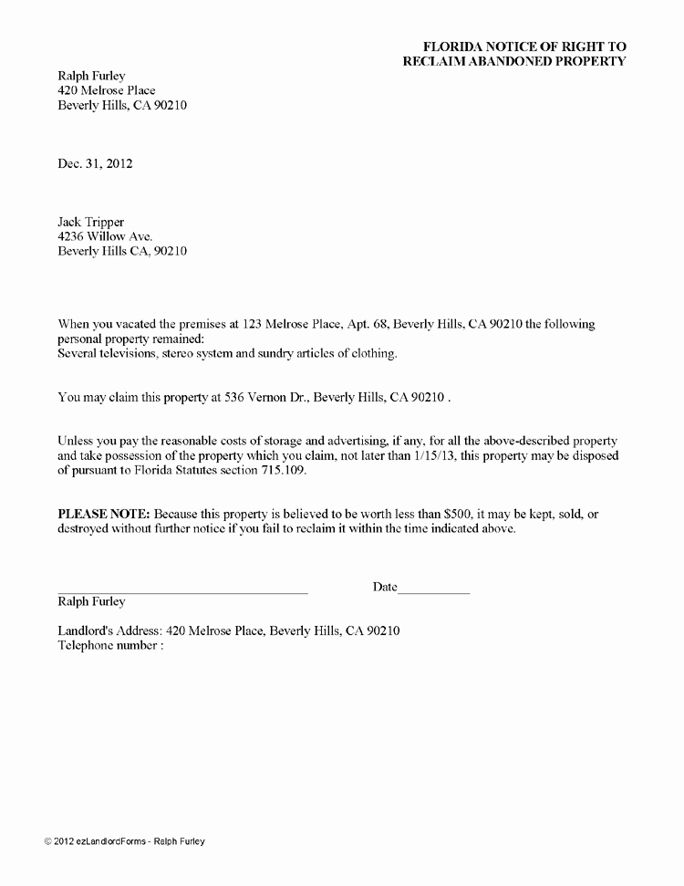 Move In Letter to Tenant Beautiful Tenant Move Out Notice – Vacating Tenant Notices