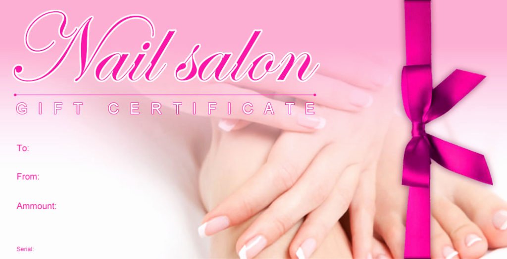 Nail Salon Gift Certificate Template New 20 Mother S Day Gift Ideas that Mums Will Adore