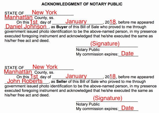 New York State Bill Of Sale form Unique Free Horse Bill Of Sale form Word Pdf