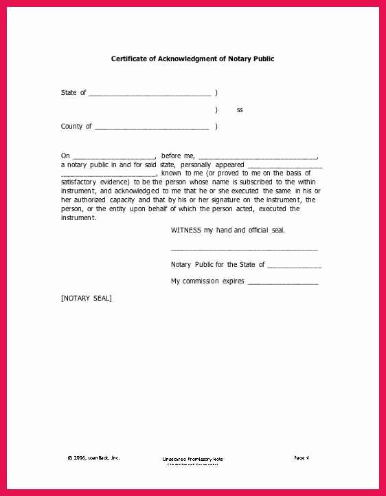 Notary Public Resume Sample Awesome Notarial Certificate Sample