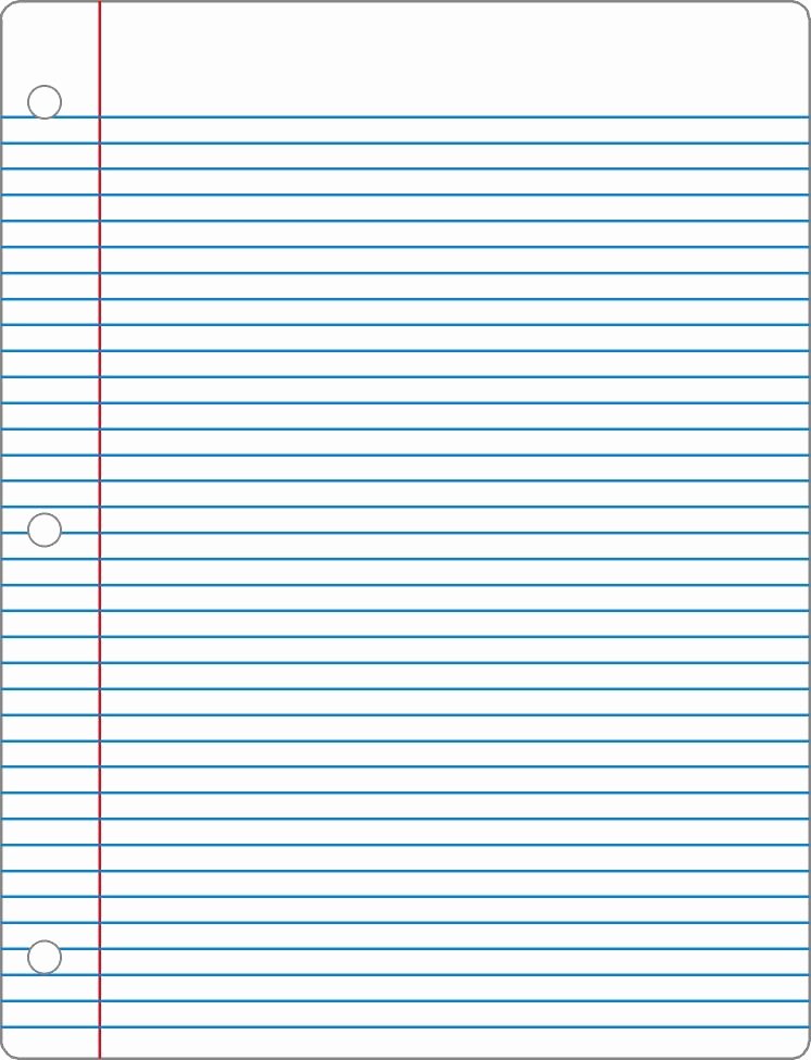  20 Notebook Paper Pdf Dannybarrantes Template