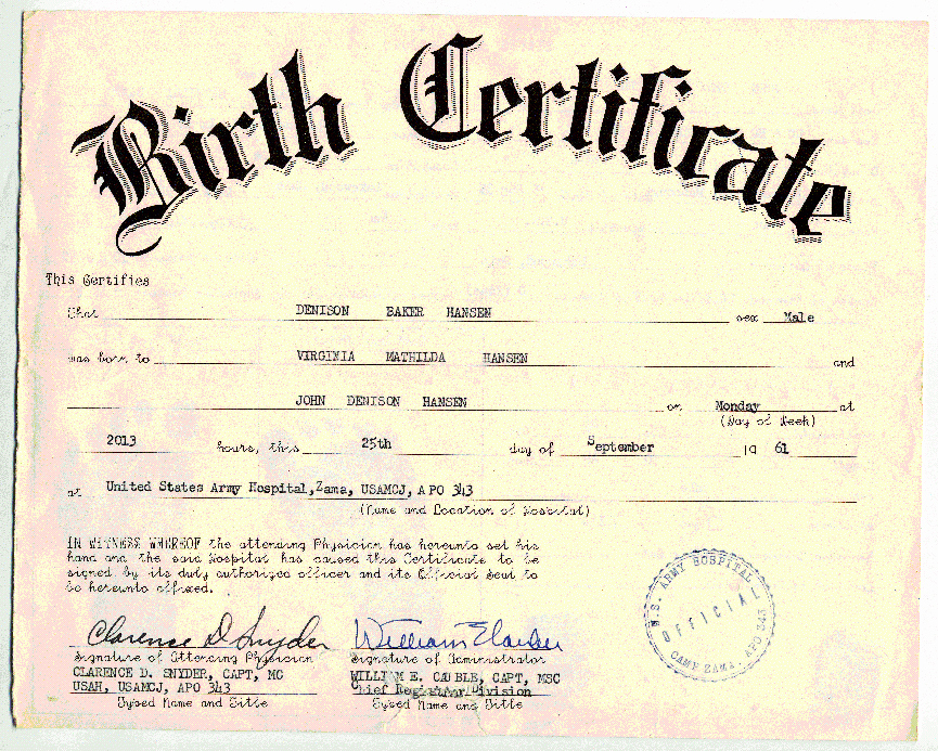Old Birth Certificate Template Best Of Neko Random Obama Releases Full Detailed Birth Certificate