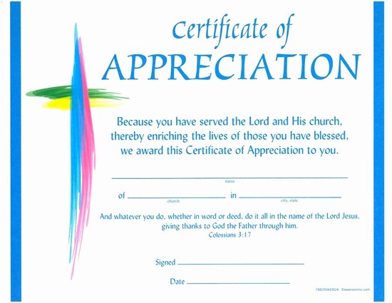 Pastor Appreciation Certificate Template Free Elegant Churches Of God General Conference Certificate Of