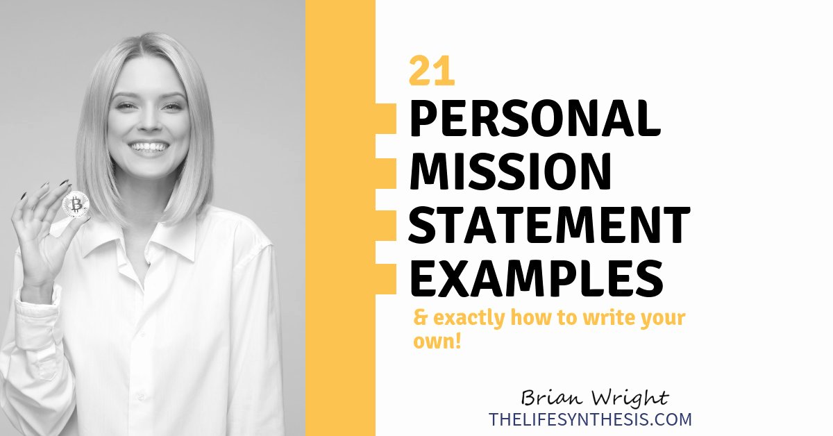 Personal Mission Statement Template for Students Lovely 21 Personal Mission Statement Examples and How to Make