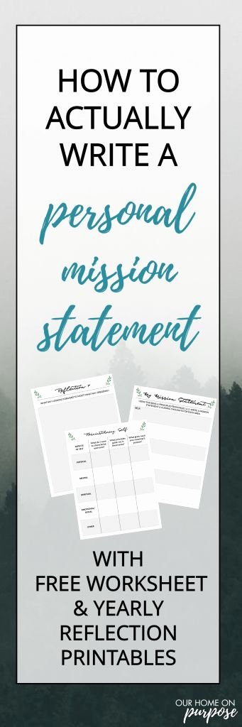 Personal Mission Statement Worksheet Luxury 25 Unique Mission Statement Examples Ideas On Pinterest