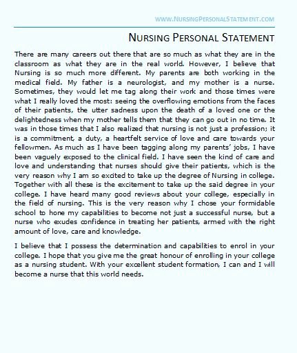  20 Personal Nursing Mission Statements Dannybarrantes Template