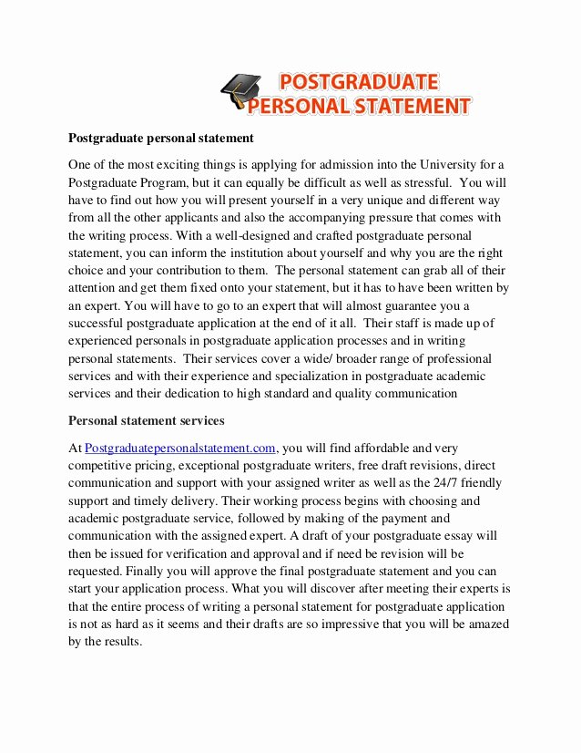 Personal Statement for Phd Application Sample Awesome Masters Degree Personal Statement Examples – Printable