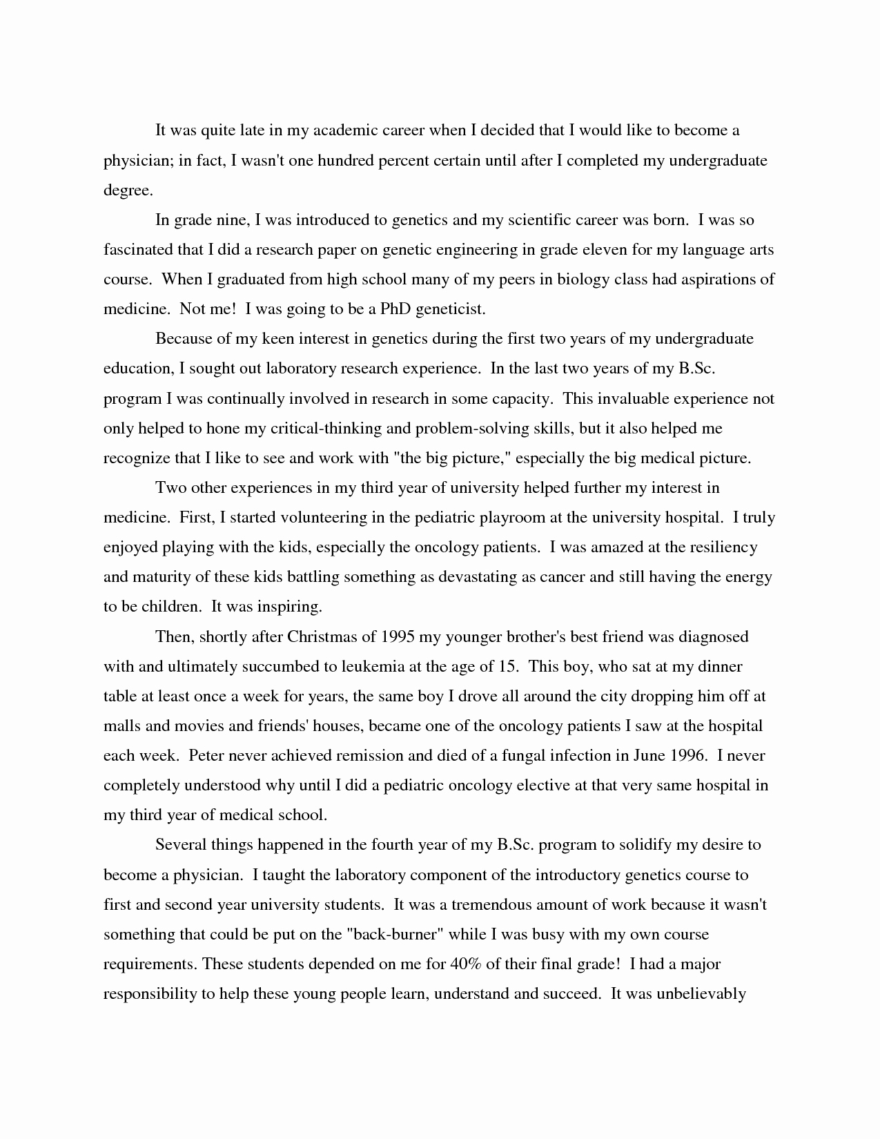 Personal Statement Letter Examples Awesome A Guide to Problem and solution Essays Personal Statement