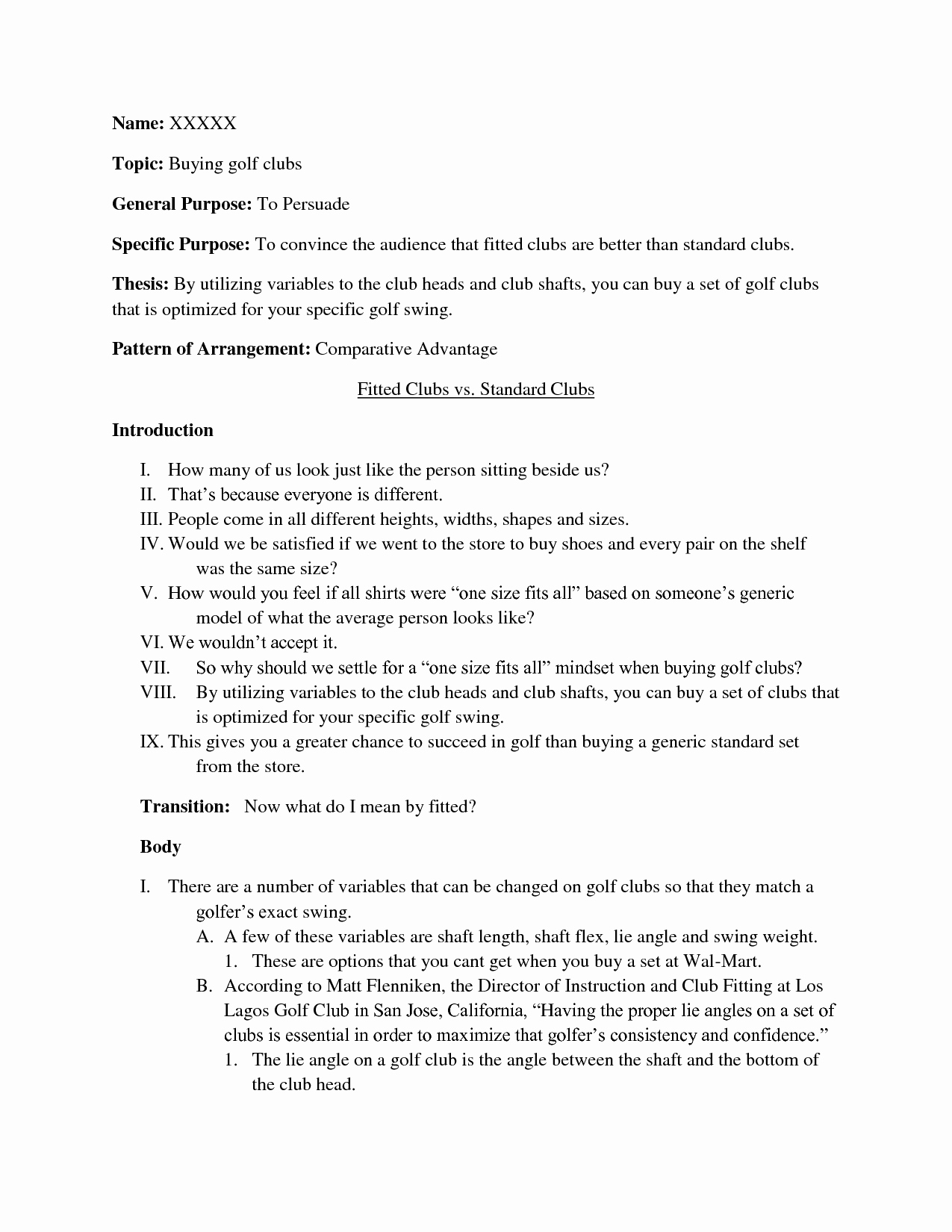 Persuasive Outline Sample New 7 Best Of My Name Worksheet for High School