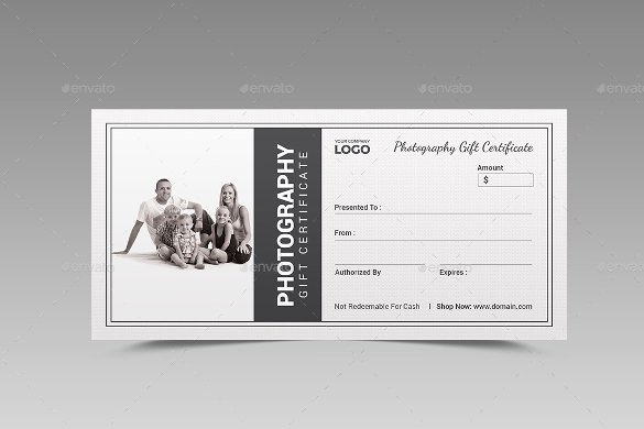 Photography Gift Certificate Templates Awesome 12 Graphy Gift Certificate Templates – Free Sample