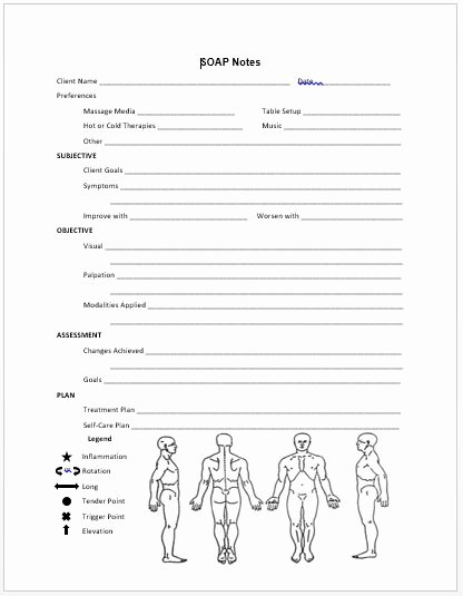 Physical therapy Intake form Template Unique Free Massage forms Of All Kinds