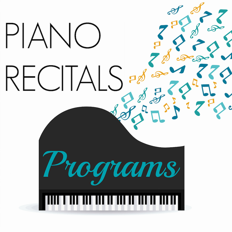 Piano Recital Certificate Template Unique Recitals Programs Fun Key Music