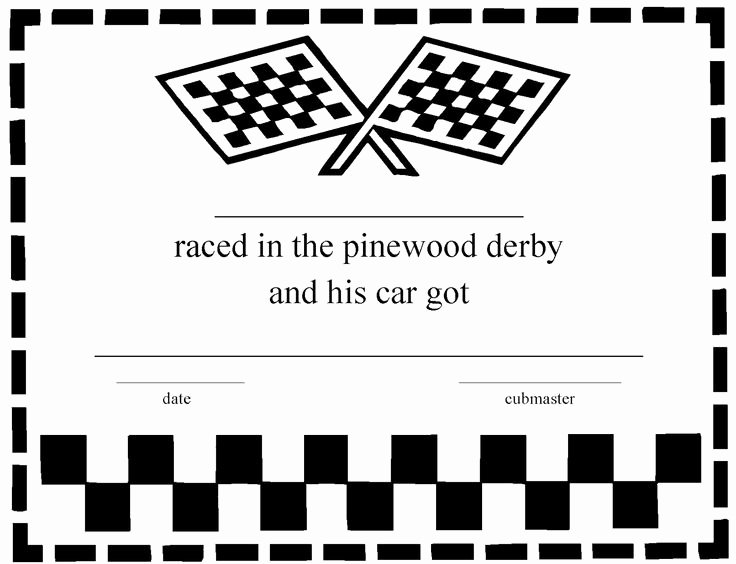 Pinewood Derby Certificate Template Best Of 171 Best Pinewood Derby Images On Pinterest
