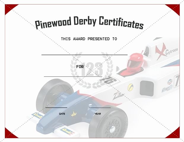 Pinewood Derby Certificate Template Best Of Get Best Pinewood Derby Certificate Template