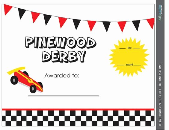 Pinewood Derby Certificate Template Lovely Scouts Cub Scouts and Cubs On Pinterest