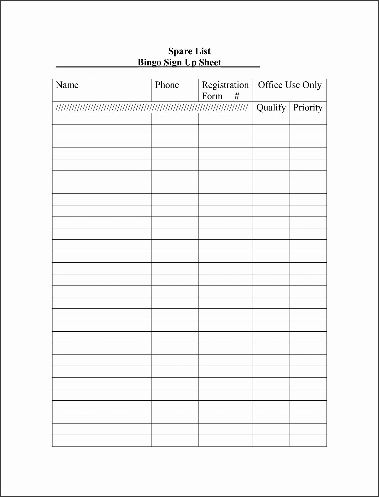 Please Sign In Sheet Best Of 6 How to Use Sign Up Sheet Template Sampletemplatess