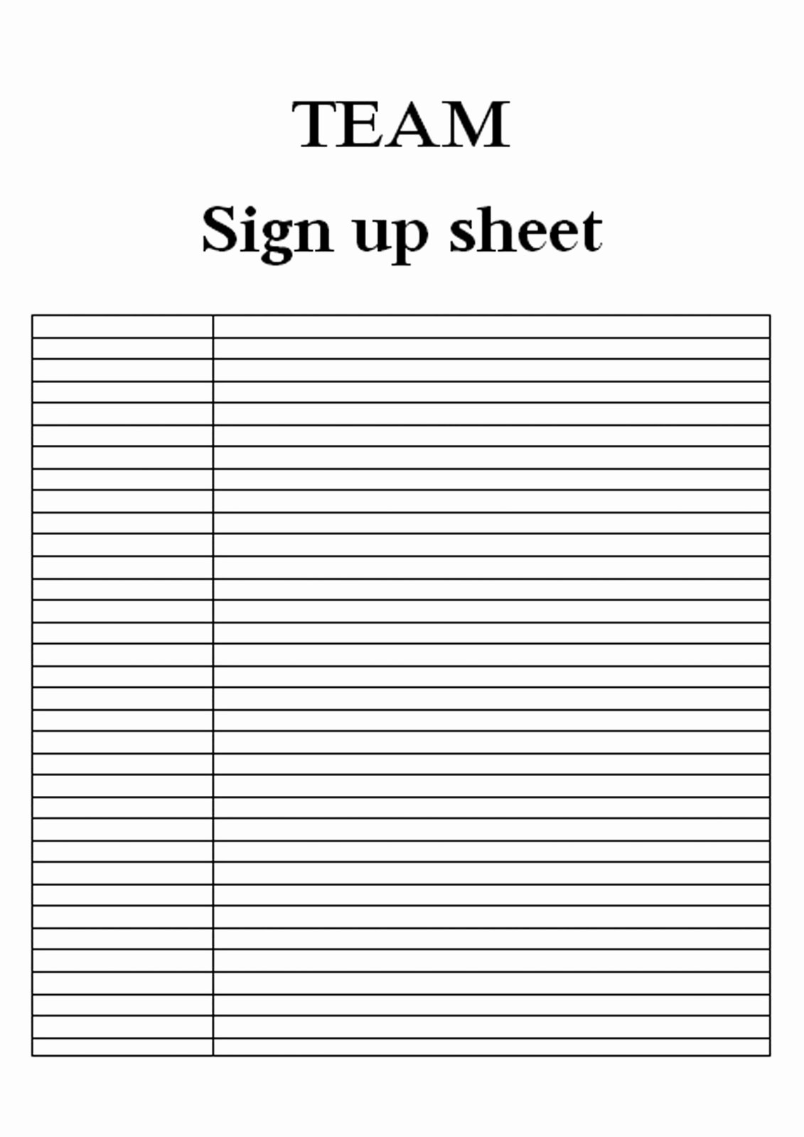 Potluck Signup Sheet Word Luxury Potluck Sign Up Sheet Word for events