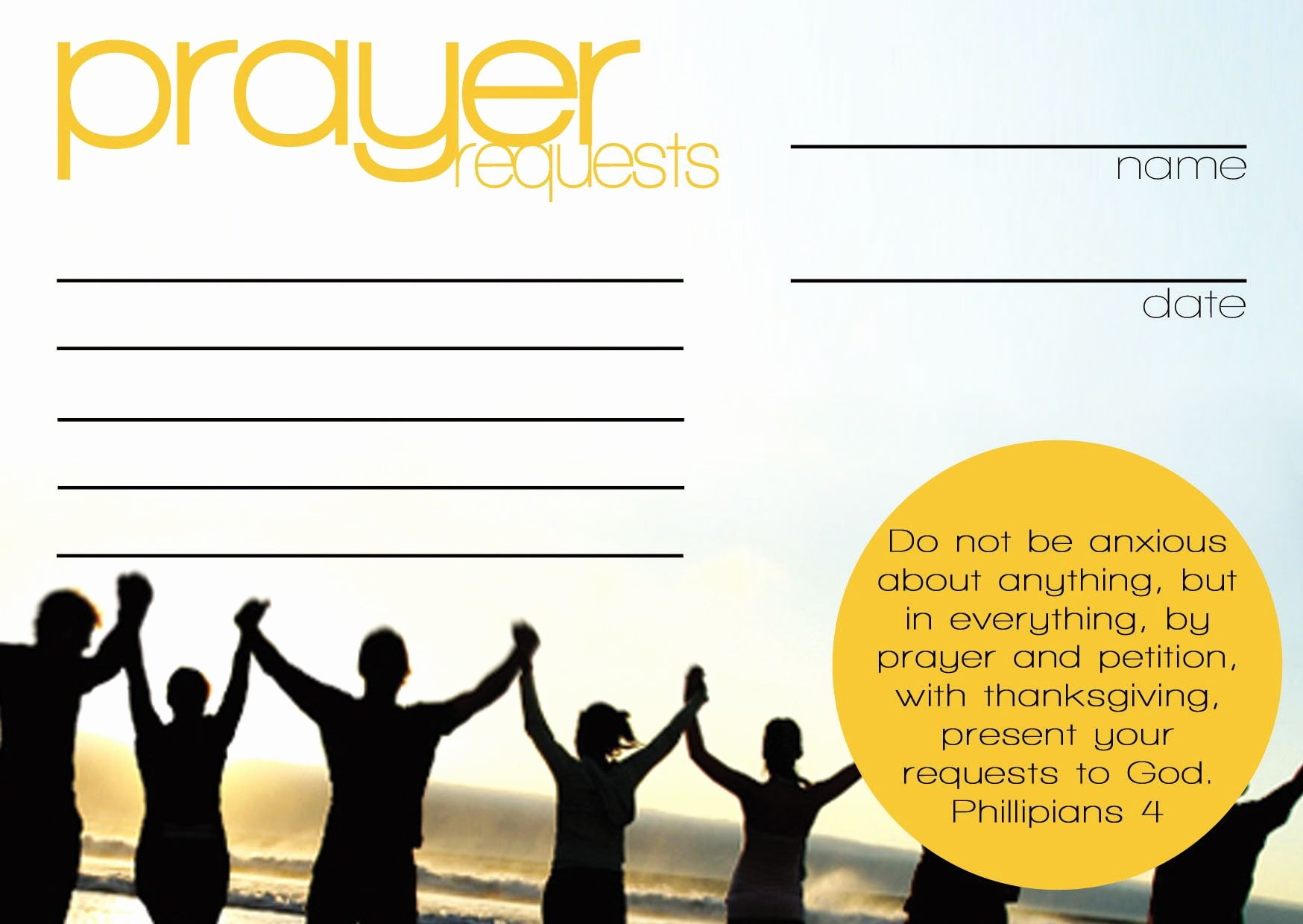 Prayer Request Card Template Elegant Prayer Request Cards Templates